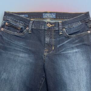 LUCKY BRAND Women’s 6 SWEET BOOT Blue Jeans